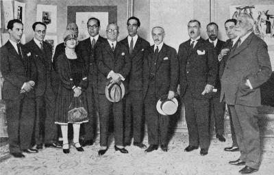  Exposição individual de Almada na União Ibero-Americana, Madrid, 1929.
